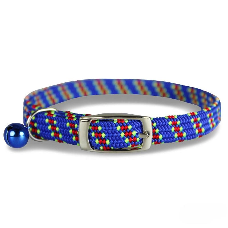 Pattern Stretch Cat Collar