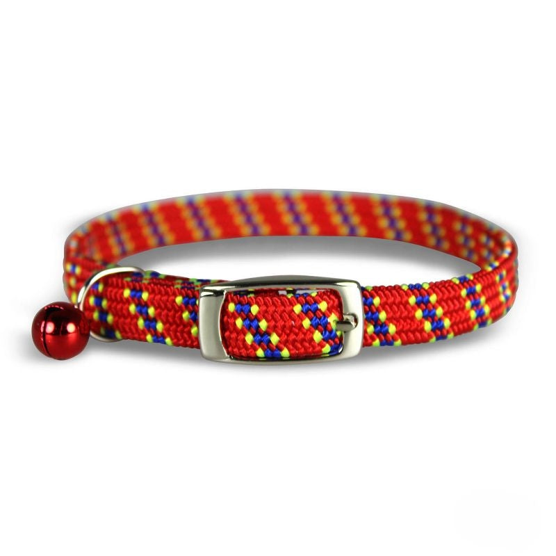 Pattern Stretch Cat Collar