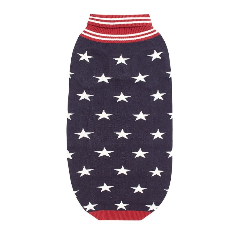 Halo Royal Navy Kitted Dog Sweater