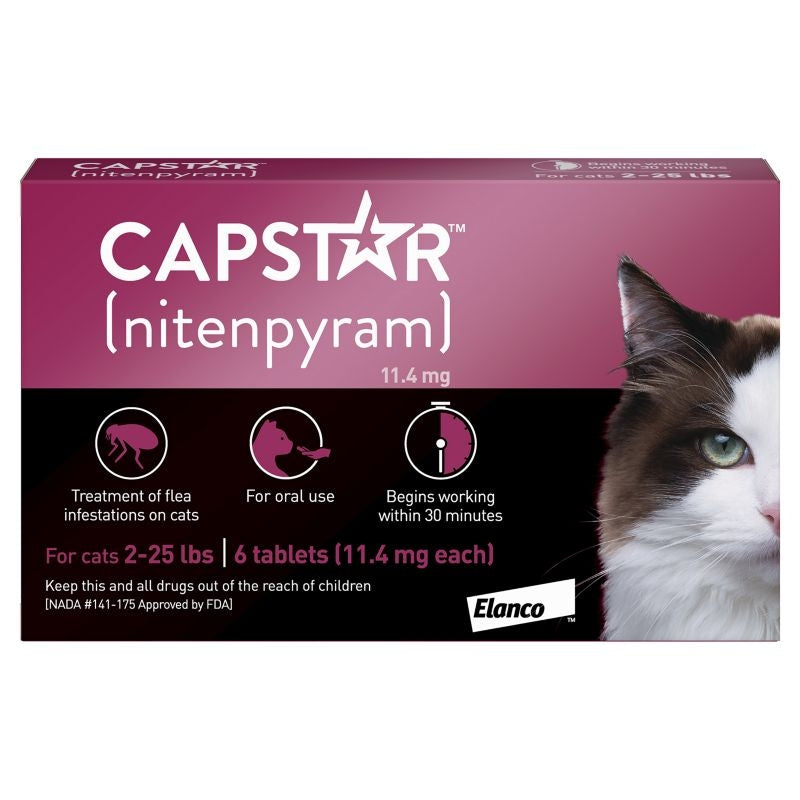 Capstar for Cats 2-25lbs 6 Month