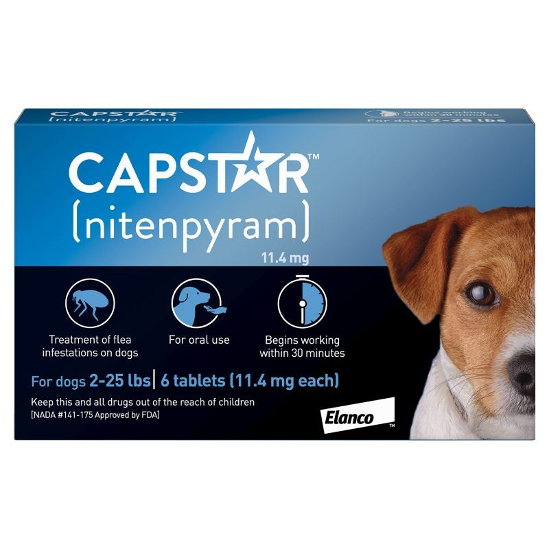 Capstar for Dogs 2-25lbs 6 Month