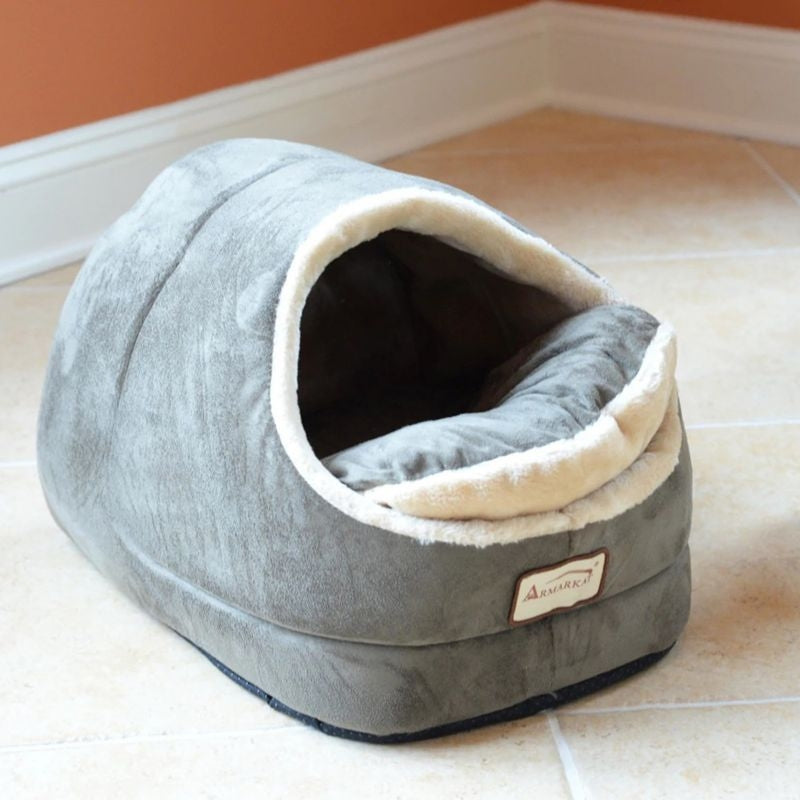 Armarkat Sage and Beige Cat Bed 18 Inch