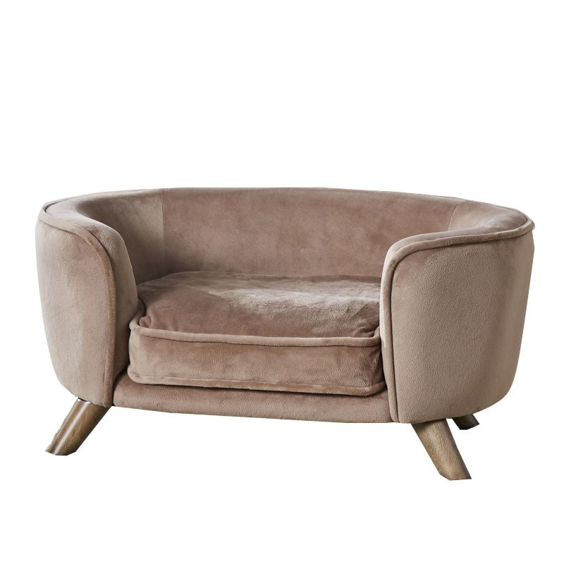 Enchanted Home Pet Romy Beige Pet Sofa
