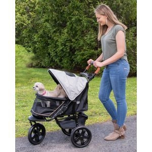 Pet Gear AT3 Summit Grey No Zip Pet Stroller
