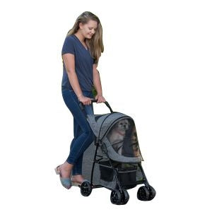 Pet Gear Happy Trails Dark Platinum Pet Stroller