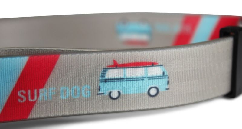 Attitudz Surfdog Waterproof Dog Collar