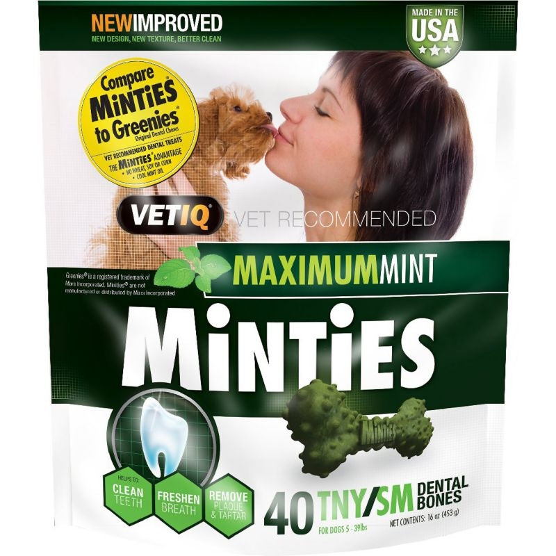 VetIQ Minties Tiny/Small Dog Dental Treats