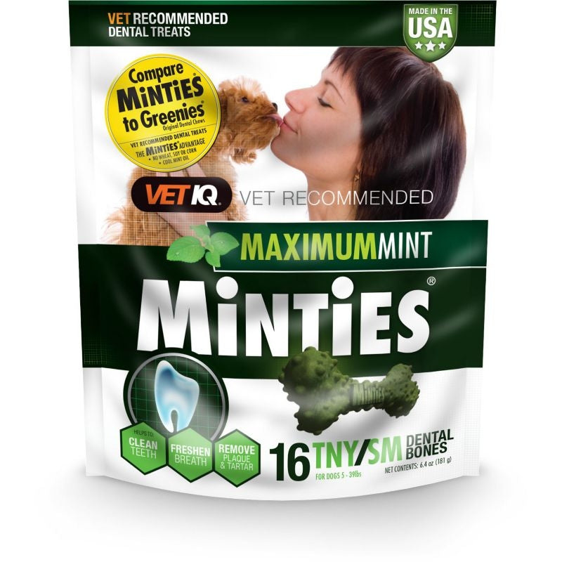 VetIQ Minties Tiny/Small Dog Dental Treats