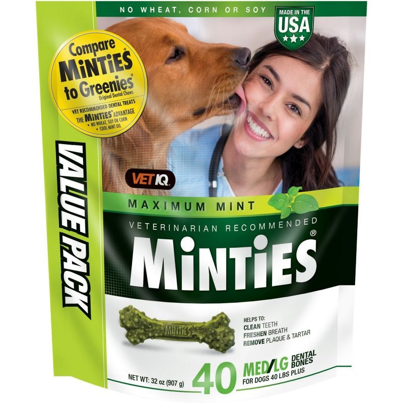 VetIQ Minties Medium/Large Dog Dental Treats