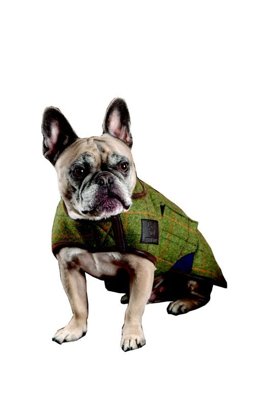 Shires Digby Fox Tweed Dog Coat