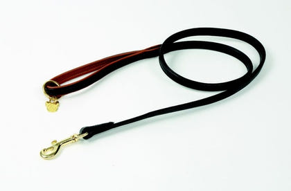 Digby and Fox Padded Leather Dog Lead