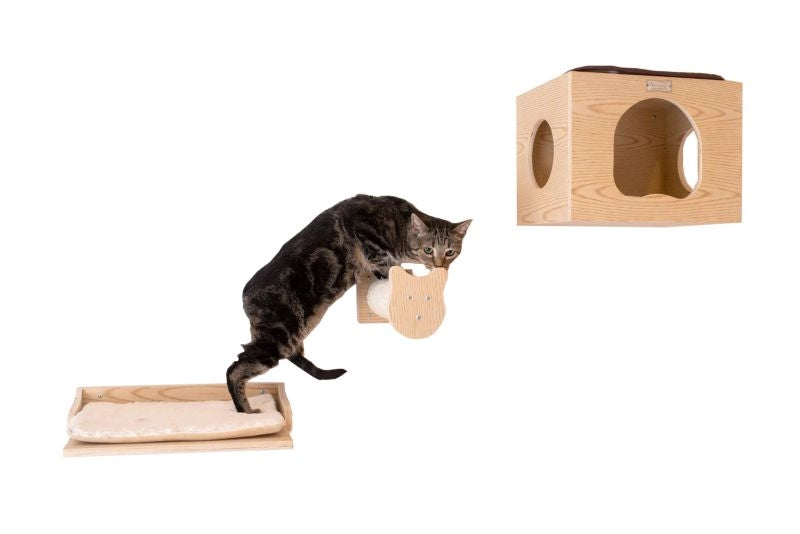 Armarkat Wall Series Cat Tree with Condo/Perches
