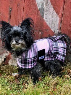 Snugpups London Camel Fleece Dog Coat M