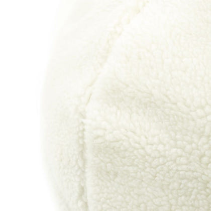 Carolina Pet Natural Sherpa Puff Ball Bed