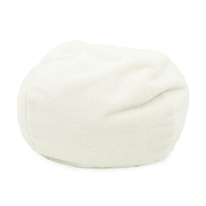 Carolina Pet Natural Sherpa Puff Ball Bed