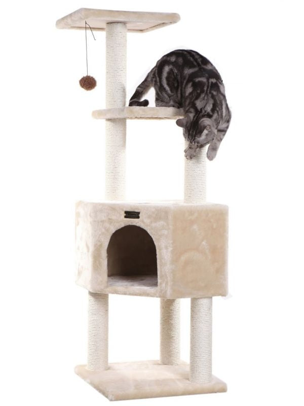Armarkat Real Wood A4801 3 Level Cat Tower