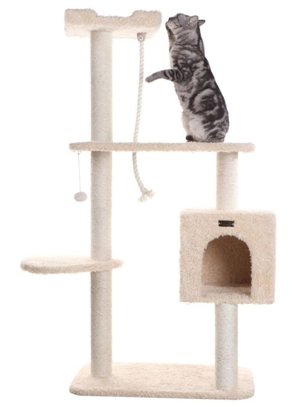 Armarkat Real Wood A5708 Faux Fur Cat Scratch