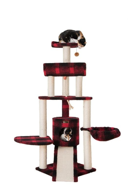 Armarkat Real Wood B5806 Multi Features Cat Tree
