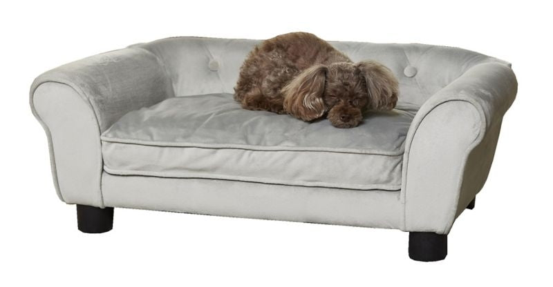 Enchanted Home Pet Charlotte Gray Pet Sofa