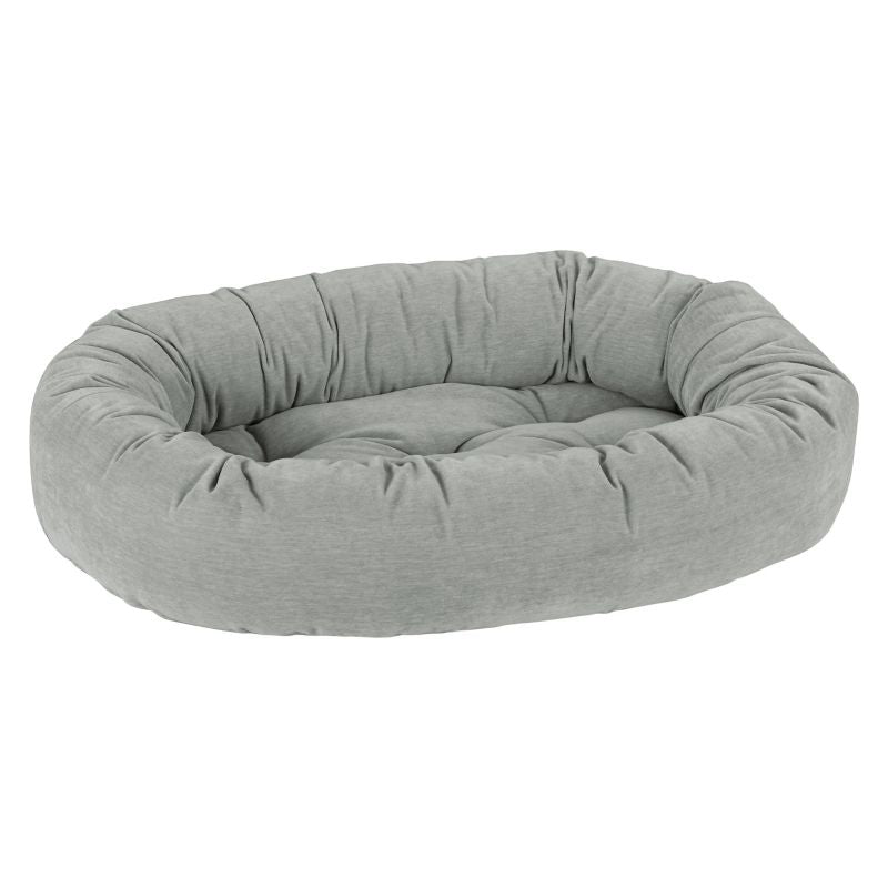 Bowsers Oyster Chenille Donut Dog Bed