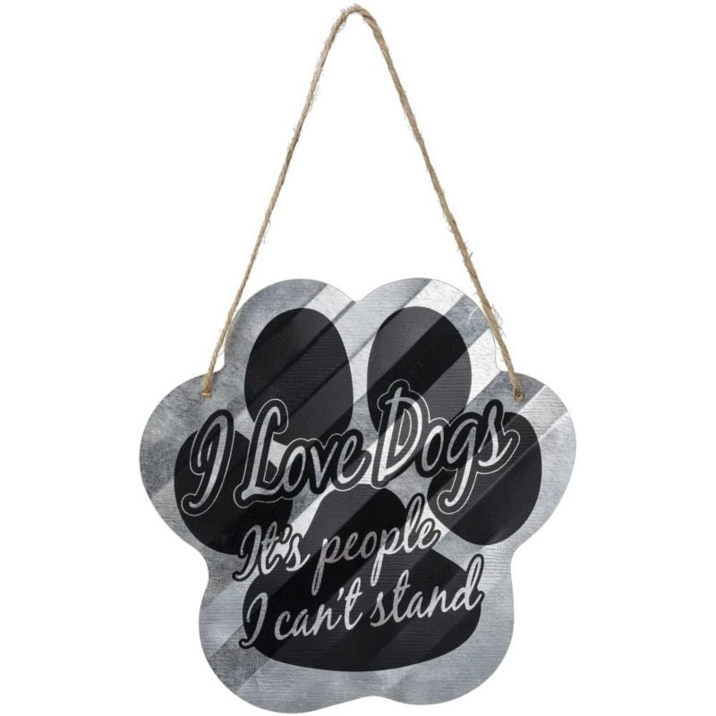 Dog Paw Sign