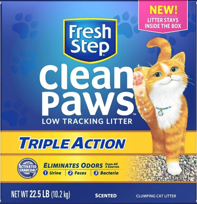 Fresh Step Clean Paws Triple Action Litter