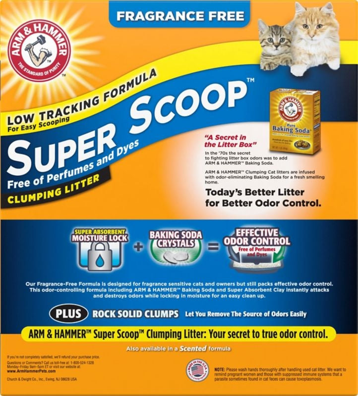 Arm And Hammer Super Scoop Clumping Litter