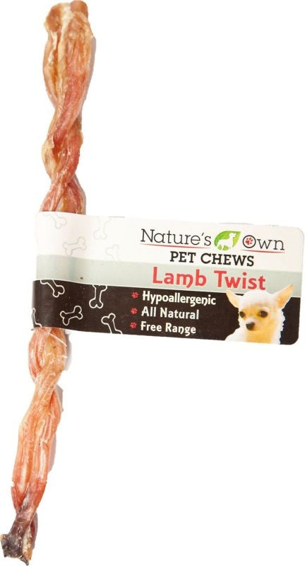 Natures Own Usa Lamb Twist Pizzle