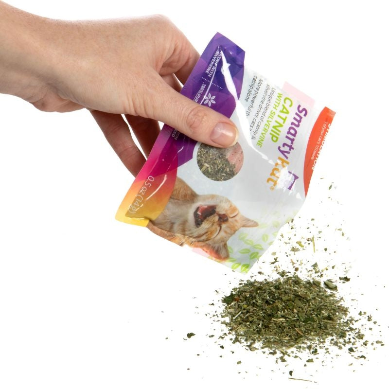 Smartykat Catnip With Silvervine Cat Attractant