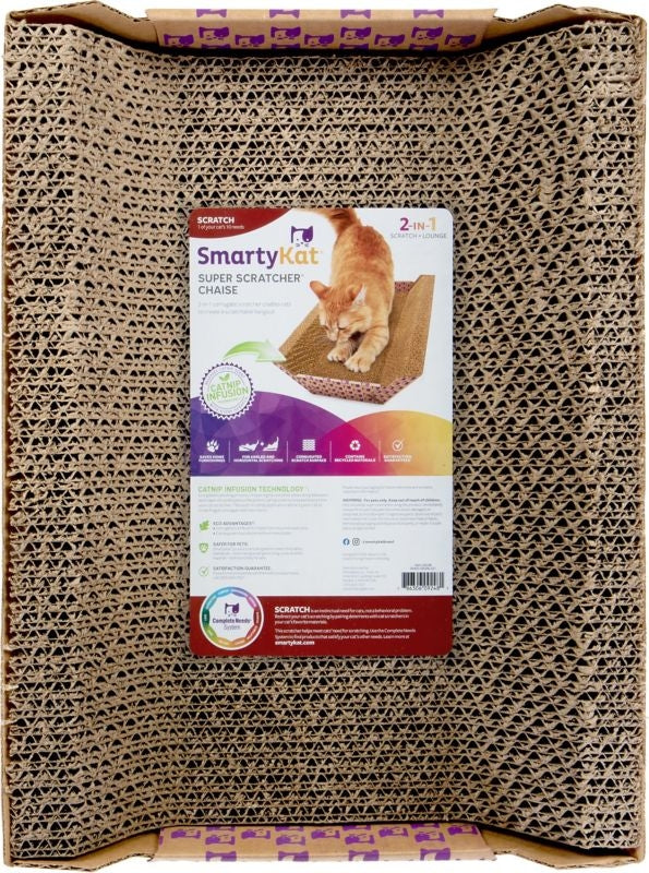 Smartykat Super Scratcher Chaise Scratcher/Lounge
