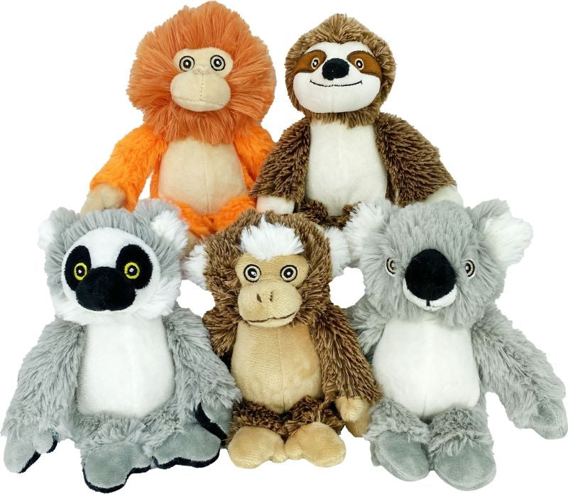Multipet Minipet Bark Buddies Plush Dog Toy