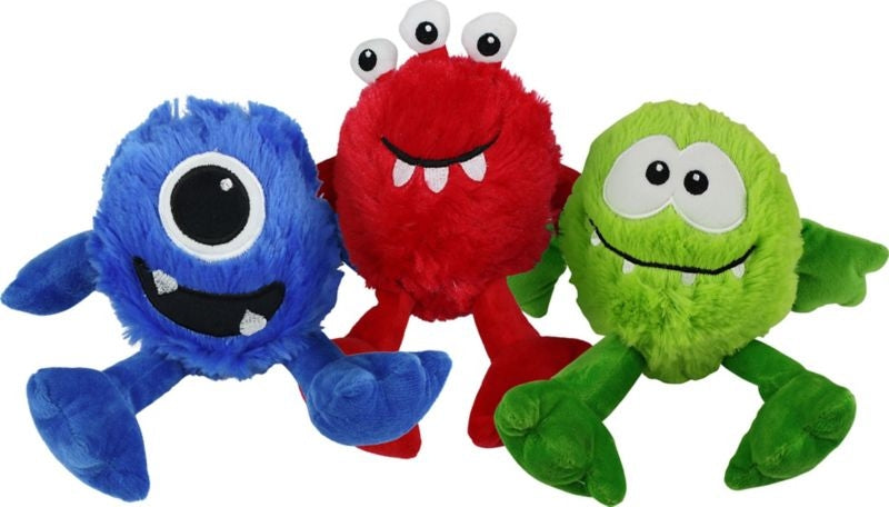Multipet Minipet Monsters Plush Dog Toy