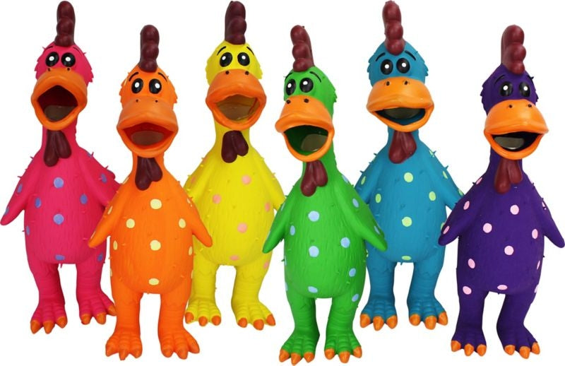 Multipet Globken Chicken Latex Dog Toy