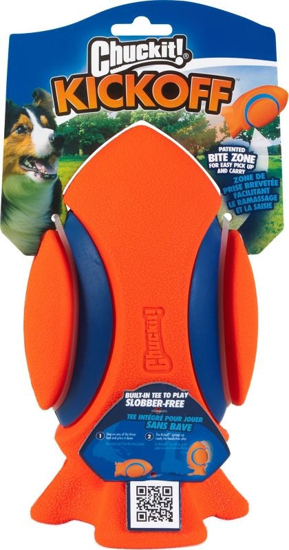 Chuckit Kickoff Dog Fetch Toy Md 8 Pk Orange