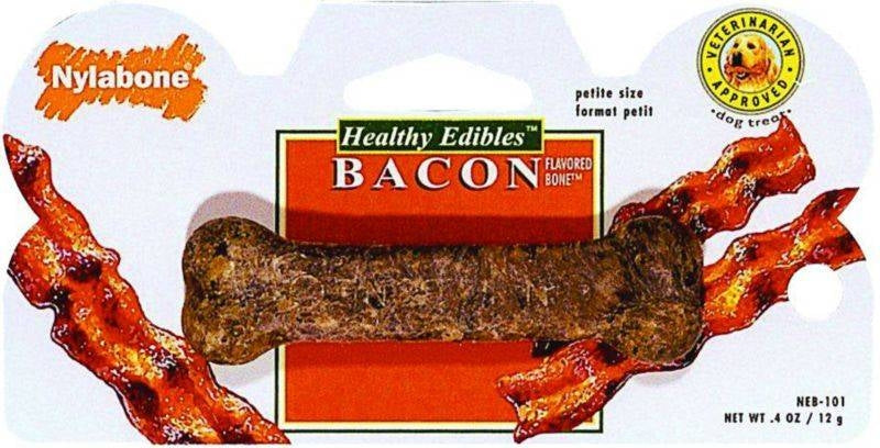 Nylabone Healthy Edibles Dog Bone Reg/2Pk RBeef