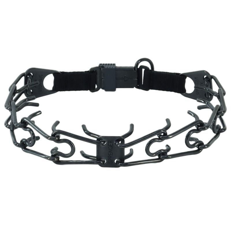 Herm Sprenger Blk U-PLUS Prong ClicLock Collar