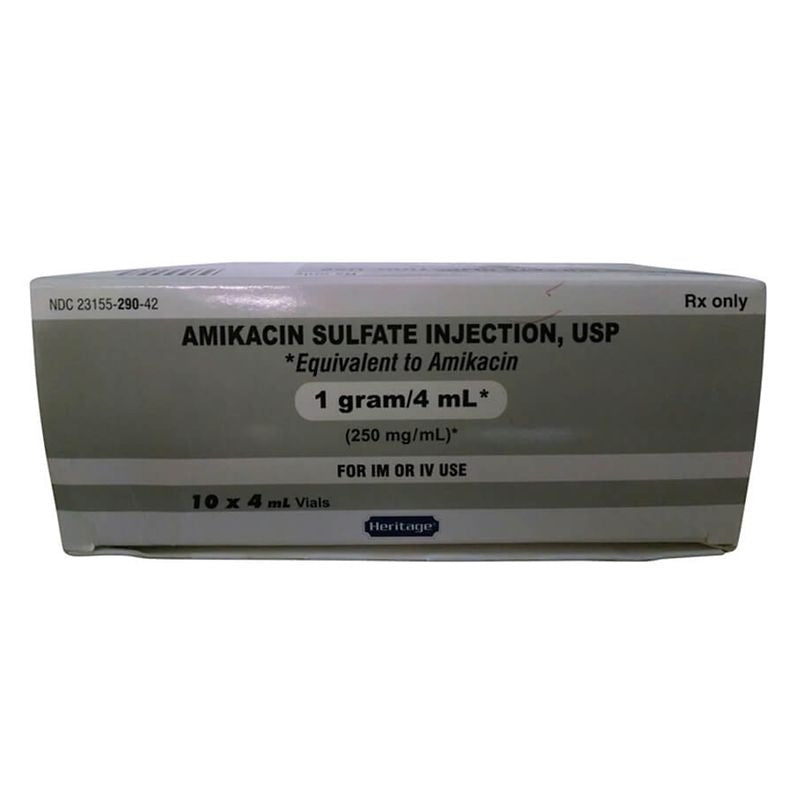 Amikacin 250mg Injection 10 vials x 4ml