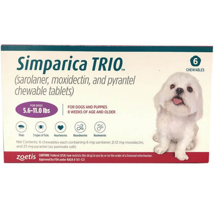 Simparica TRIO Chewable