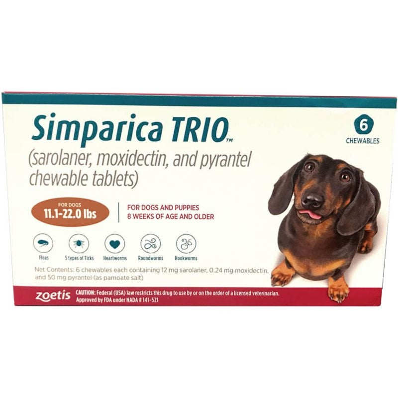 Simparica TRIO Chewable