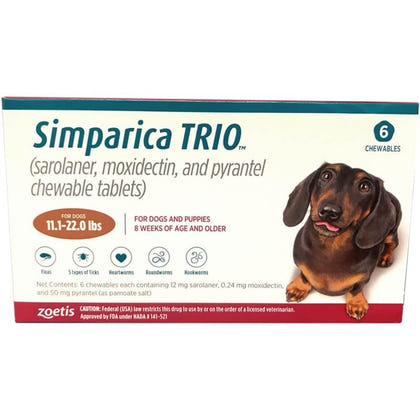 Simparica TRIO Chewable