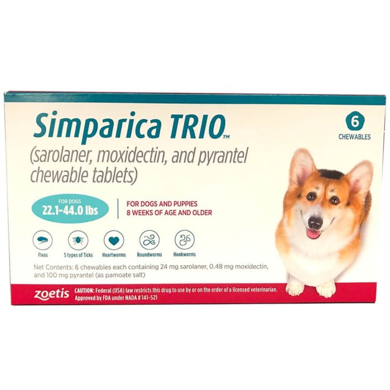Simparica TRIO Chewable