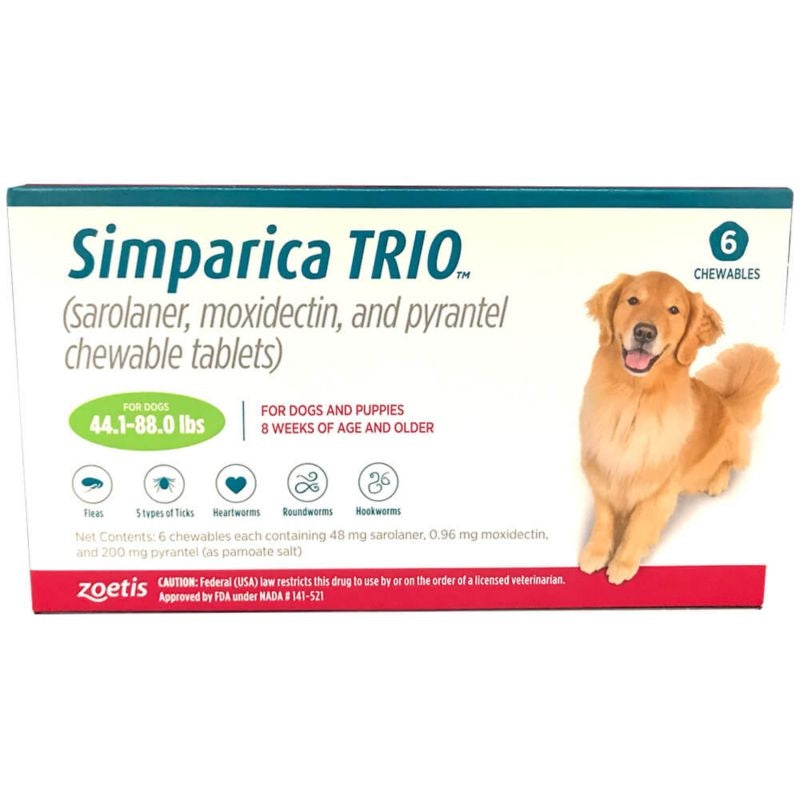 Simparica TRIO Chewable