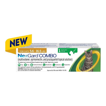 Rx Nexgard Combo Cats