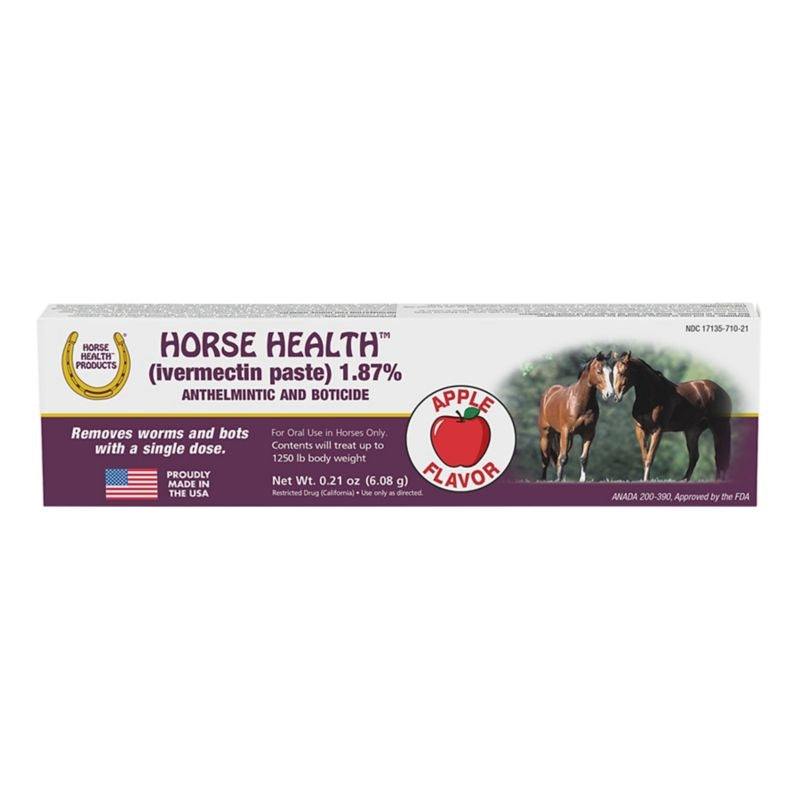 Horse Health 1.87 Ivermectin Single Dose Paste