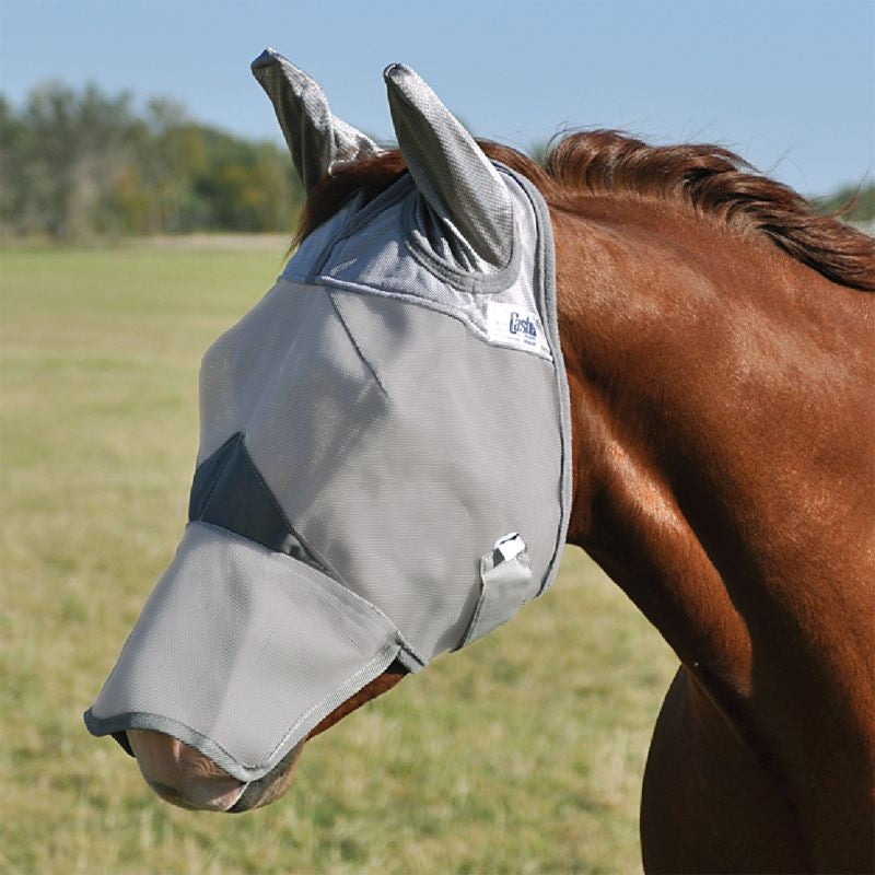 Cashel Crusader Long Nose Fly Mask with Ears