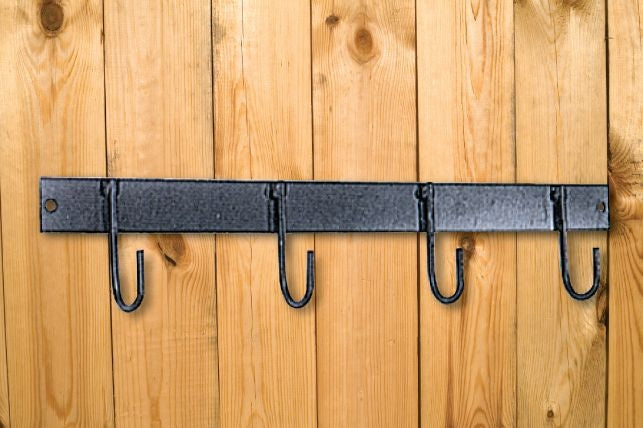 4 Hook Tack Rack 19" Long