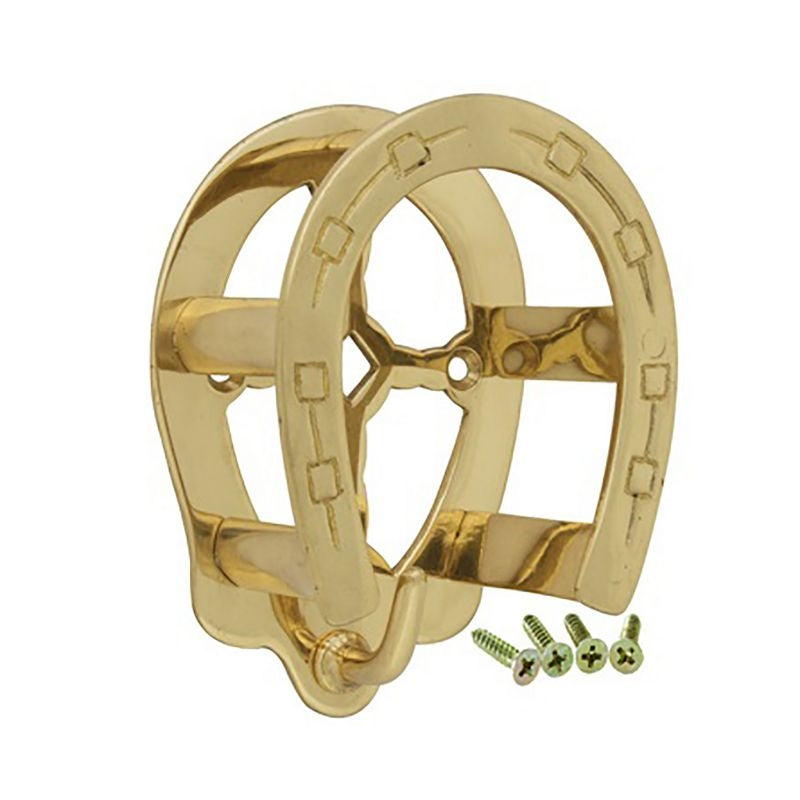Horseshoe Brass Bridle Bracket
