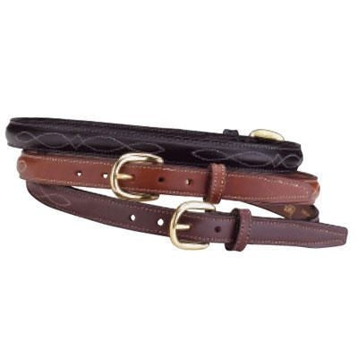 Tory Leather Fancy Stitched Belt