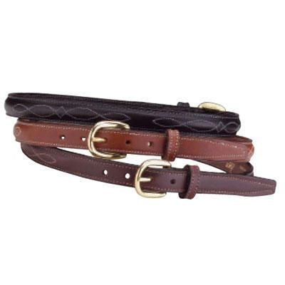 Tory Leather Fancy Stitched Belt