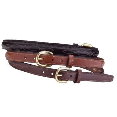 Tory Leather Fancy Stitched Belt